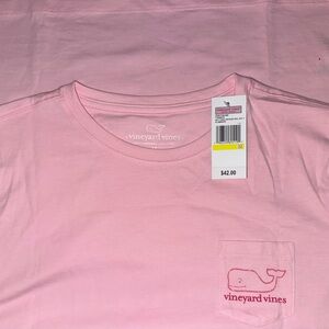 Vineyard Vines Womens Light Pink Short Sleeve Tee